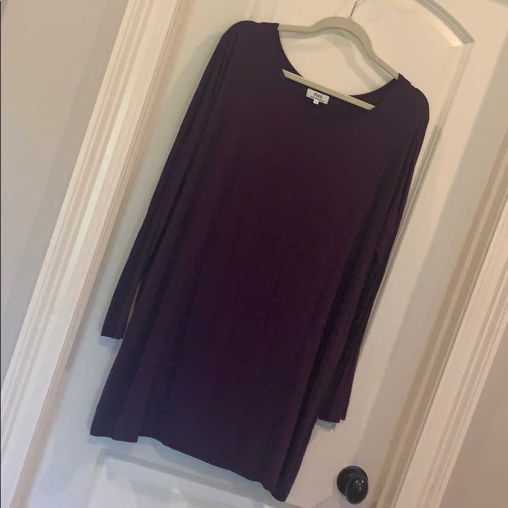 💜 Deep Purple Piko Tunic💜